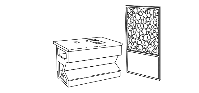 Single Base and a Screen